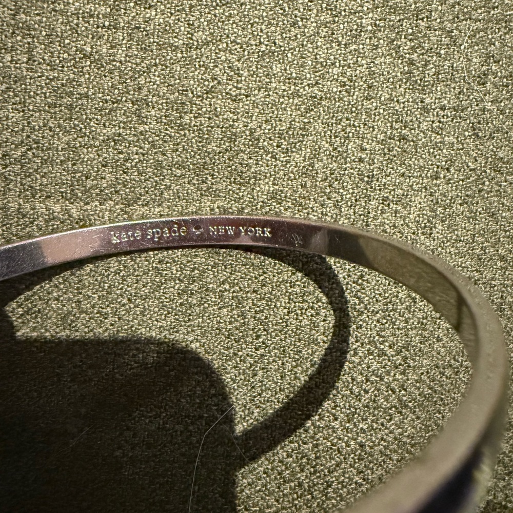 Kate Spade Shiny Silver Bracelet